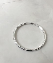 THEATER | THEATER シアター リングデザインクリッカーシルバーバングル 3mm 直径60mm(バングル/リストバンド)
