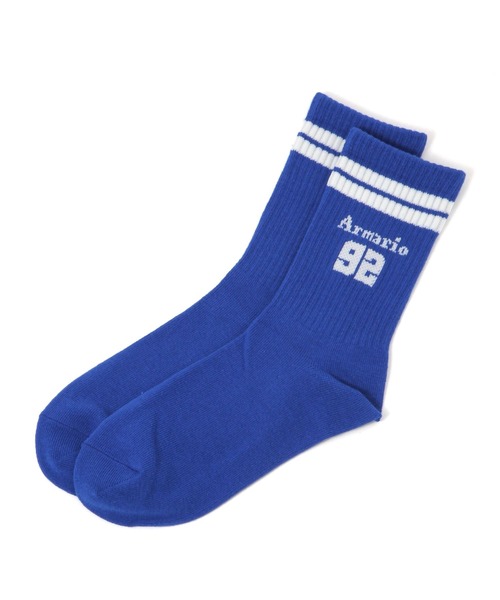 repipi armario（レピピ アルマリオ）の「ナンバリングソックス（ソックス/靴下・キッズ・ブラック/オフホワイト/グレー/ホワイト/ブルー・FREE）」の5枚目の写真