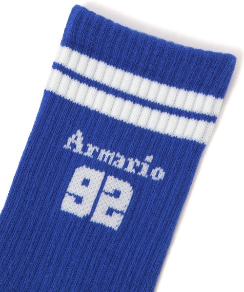 repipi armario（レピピ アルマリオ）の「ナンバリングソックス（ソックス/靴下・キッズ・ブラック/オフホワイト/グレー/ホワイト/ブルー・FREE）」の12枚目の写真