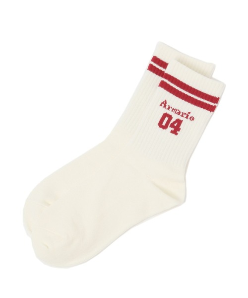 repipi armario（レピピ アルマリオ）の「ナンバリングソックス（ソックス/靴下・キッズ・ブラック/オフホワイト/グレー/ホワイト/ブルー・FREE）」の6枚目の写真