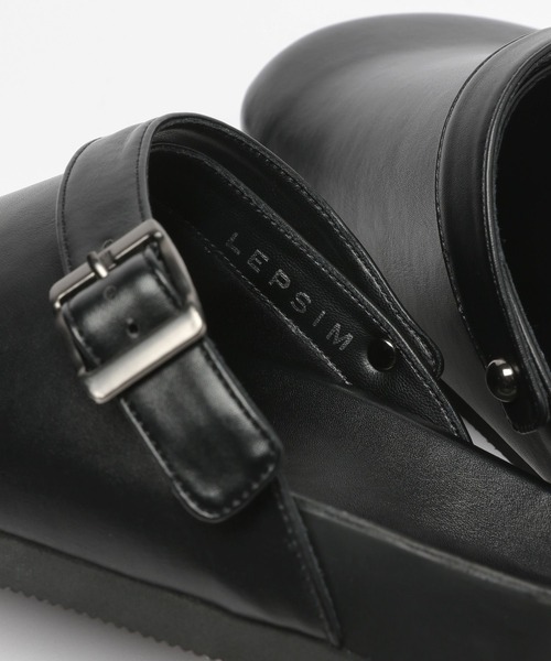 LEPSIM(レプシィム)の「2WAYフラットサボ 320031(サンダル・レディース・ブラック・LARGE/MEDIUM)」の4枚目の写真