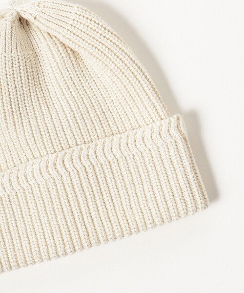 BEAMS BOY(ビームスボーイ)の「コットン リネン ワッチキャップ(ニットキャップ/ビーニー・レディース・ネイビー/ホワイト系その他7/レッド・ONE SIZE)」の7枚目の写真