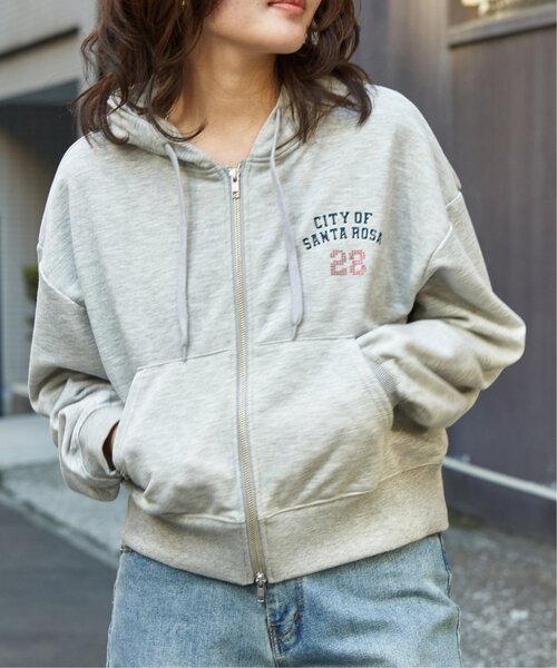 VENCEEXCHANGE(ヴァンスエクスチェンジ)の「ダブルジップパーカー(パーカー・レディース・グレー/ライトグレー/チャコール/ネイビー・FREE)」の2枚目の写真