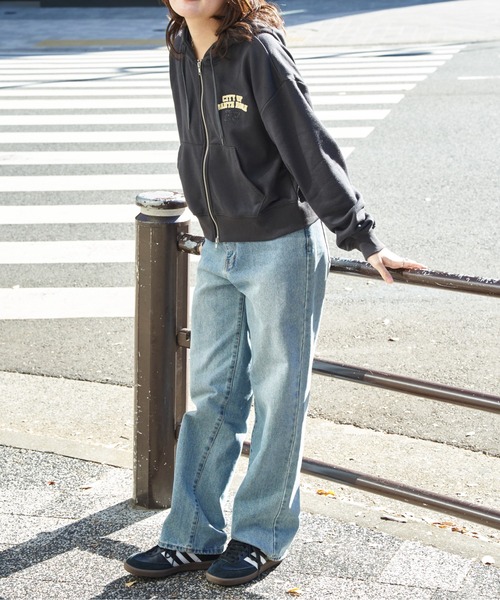 VENCEEXCHANGE(ヴァンスエクスチェンジ)の「ダブルジップパーカー(パーカー・レディース・グレー/ライトグレー/チャコール/ネイビー・FREE)」の15枚目の写真