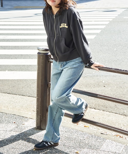 VENCEEXCHANGE(ヴァンスエクスチェンジ)の「ダブルジップパーカー(パーカー・レディース・グレー/ライトグレー/チャコール/ネイビー・FREE)」の16枚目の写真