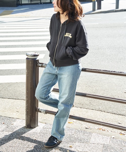 VENCEEXCHANGE(ヴァンスエクスチェンジ)の「ダブルジップパーカー(パーカー・レディース・グレー/ライトグレー/チャコール/ネイビー・FREE)」の17枚目の写真