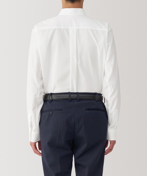 紳士 ノンアイロンセミワイドカラー長袖シャツ（ビジネスシャツ