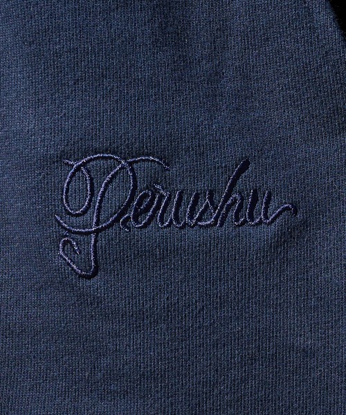 Perushu（ペルーシュ）の「heavy weight wide straight sweat pants  ヘビーウェイトワイドストレートスウェットパンツ（スウェットパンツ・メンズ・ピンク/ネイビー/ライトベージュ/チャコールグレー・MEDIUM/LARGE）」の21枚目の写真