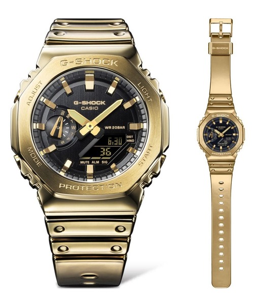 G-SHOCK/ジーショック 腕時計 FINE METALLIC SERIES GM-2100YMG-9AJF