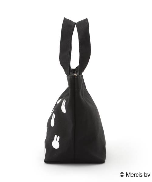 Miffy（ ミッフィー）の「ミッフィーミニトートバッグ（トートバッグ・レディース・ブラック・FREE）」の3枚目の写真