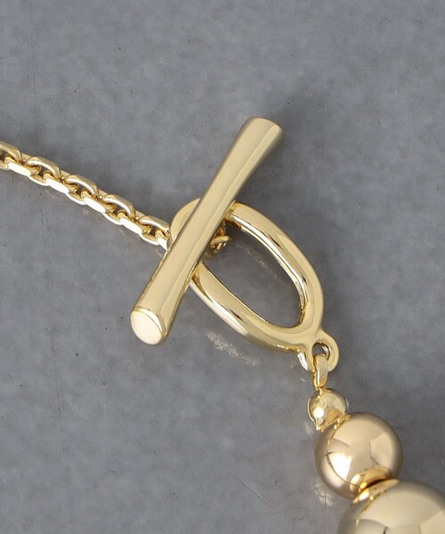 UNITED ARROWS（ユナイテッドアローズ）の「メタルボール 2WAY ネックレス（ネックレス・レディース・ゴールド/シルバー・FREE）」の8枚目の写真