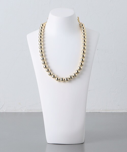 UNITED ARROWS（ユナイテッドアローズ）の「メタルボール 2WAY ネックレス（ネックレス・レディース・ゴールド/シルバー・FREE）」の11枚目の写真