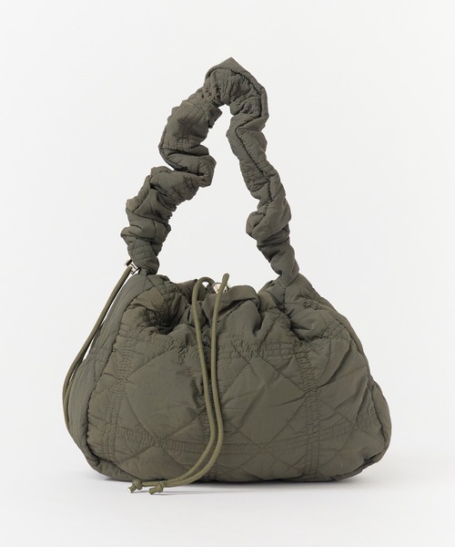 ROOPTOKYO(ループトウキョウ)の「Quilted style gathered handle bag / キルティング風 ギャザーハンドル バッグ 秋物 秋服 2026年秋冬(ハンドバッグ・レディース・ブラウン/グレー/ブラック・FREE)」の5枚目の写真