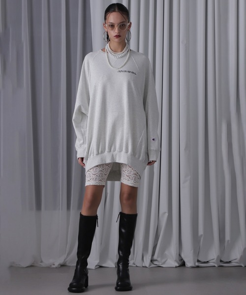 ROSE BUD(ローズバッド)の「レースレギンス(レギンス/スパッツ・レディース・ブラック/ホワイト・ONE SIZE)」の3枚目の写真