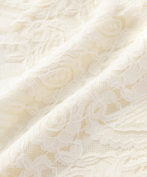 ROSE BUD(ローズバッド)の「レースレギンス(レギンス/スパッツ・レディース・ブラック/ホワイト・ONE SIZE)」の5枚目の写真