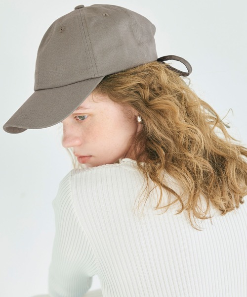 coca（coca）（コカ）の「【WEB限定セール】リボンキャップ（キャップ・レディース・ブラック/ベージュ・ONE SIZE）」の4枚目の写真