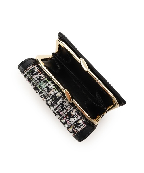 Samantha Thavasa（サマンサタバサ）の「カラフルツイード 折財布（財布・レディース・ホワイト/ブラック・FREE）」の7枚目の写真