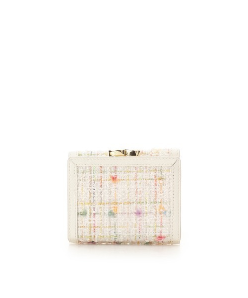 Samantha Thavasa（サマンサタバサ）の「カラフルツイード 折財布（財布・レディース・ホワイト/ブラック・FREE）」の10枚目の写真