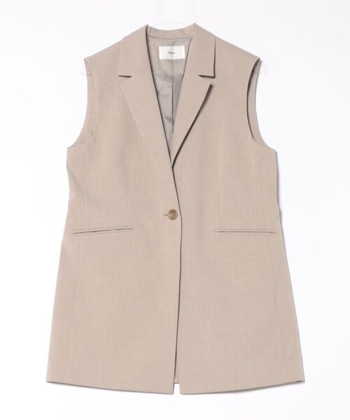 Elura（エルーラ）の「映えラクテーラードジレ/292399（その他アウター・レディース・ネイビー/ライトグレー/グレイッシュベージュ・FREE）」の22枚目の写真