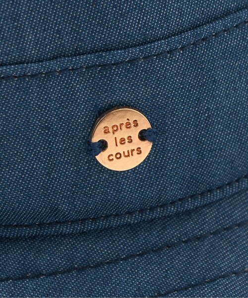 apres les cours(アプレレクール)の「耳付きベビー帽子(ハット・キッズ・インディゴブルー/キナリ・48/46)」の18枚目の写真