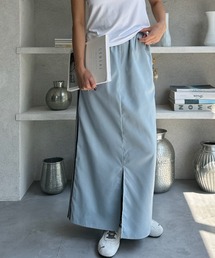サイドライン フロントスリットスカート