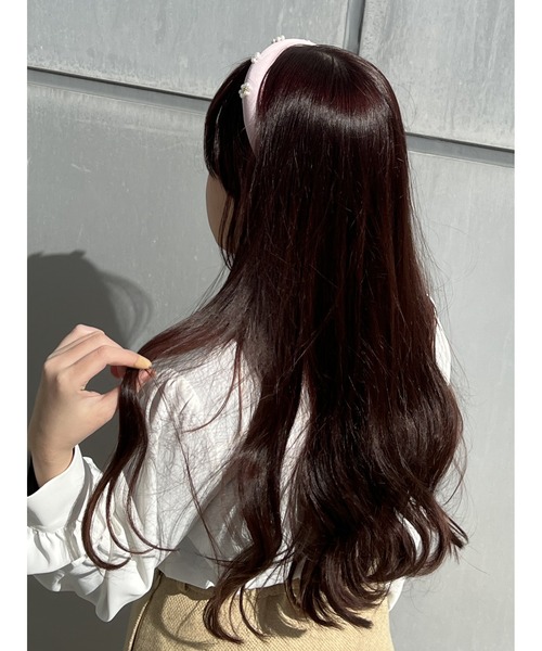 F i.n.t（フィント）の「パールマーガレットカチューシャ/fint　フィント（カチューシャ・レディース・オフホワイト/ブルーグレー/ピンク・FREE）」の3枚目の写真