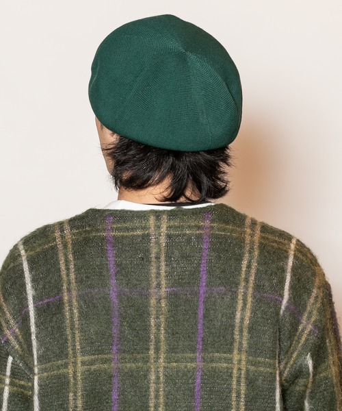 CA4LA（カシラ）の「BIG B6（ハンチング/ベレー帽・メンズ・グリーン/ネイビー/イエロー/ブラック・ONESIZE）」の11枚目の写真