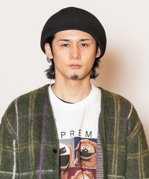 CA4LA（カシラ）の「BIG B6（ハンチング/ベレー帽・メンズ・グリーン/ネイビー/イエロー/ブラック・ONESIZE）」の12枚目の写真