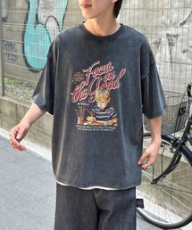 パウダー加工ヴィンテージライクT