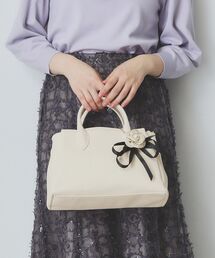 index | 【2WAY】フラワーチャーム付きショルダー取外し可バッグ(ショルダーバッグ)