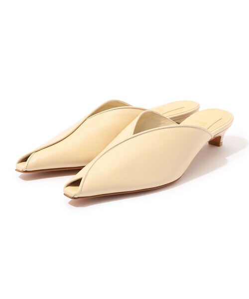 HENRI EN VARGO（ヘンリエンヴァーゴ）の「HENRI EN VARGO IRINA オープントゥパンプス（パンプス・レディース・ライトブルー/ライトベージュ・36.5/37.5/35.5）」の2枚目の写真