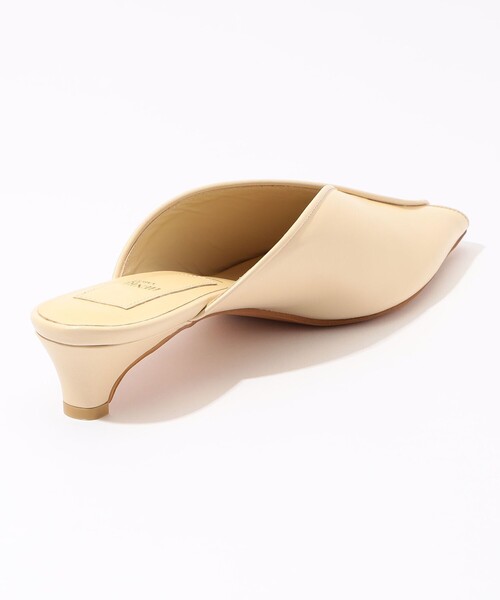 HENRI EN VARGO（ヘンリエンヴァーゴ）の「HENRI EN VARGO IRINA オープントゥパンプス（パンプス・レディース・ライトブルー/ライトベージュ・36.5/37.5/35.5）」の6枚目の写真