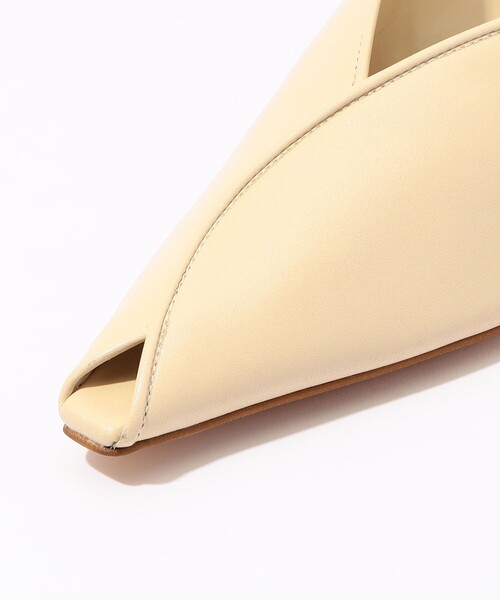 HENRI EN VARGO（ヘンリエンヴァーゴ）の「HENRI EN VARGO IRINA オープントゥパンプス（パンプス・レディース・ライトブルー/ライトベージュ・36.5/37.5/35.5）」の7枚目の写真