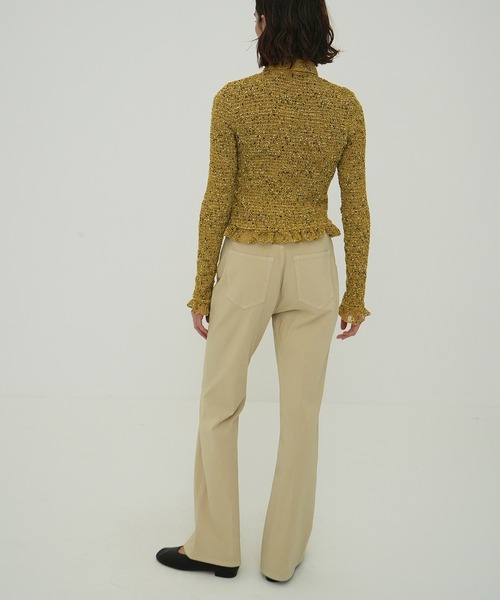 セール】FIT FLARE CENTER PRESS PANTS（その他パンツ）｜CLANE
