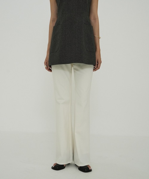 セール】FIT FLARE CENTER PRESS PANTS（その他パンツ）｜CLANE