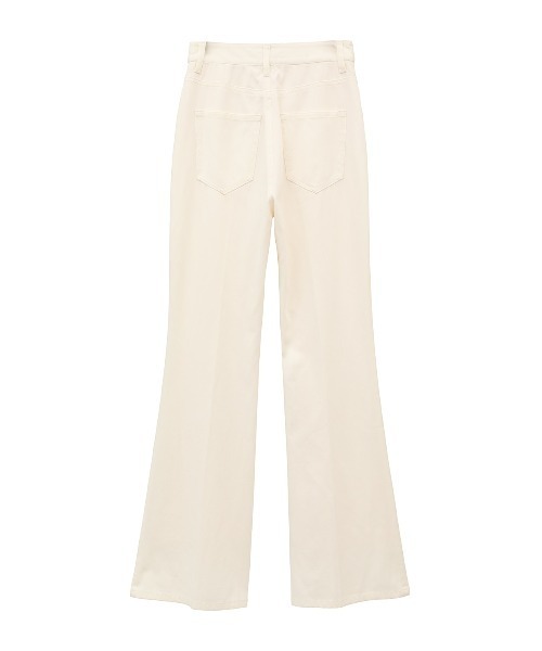 パンツ CLANE FIT FLARE CENTER PRESS PANTS セール】FIT FLARE CENTER PRESS PANTS（その他パンツ）｜CLANE