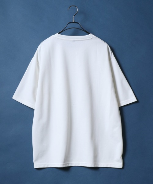 ANPAS(アンパス)の「Dry Ponte Fabric Short Sleeve T-Shirt/ドライポンチ 半袖 Tシャツ カットソー メンズ レディース(Tシャツ/カットソー・メンズ・ブラック/カーキ/ブルー/ホワイト/チャコール/ベージュ・M/L/LL)」の8枚目の写真