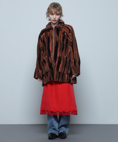 アニマルジャカードニットスカート／ローズバッド（ROSE BUD） アニマルジャカードニットスカート | ローズバッド(ROSE BUD) | マルイ