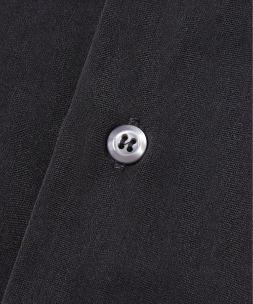 Noen（ノエン）の「ドレープドレス半袖シャツ（シャツ/ブラウス・メンズ・ホワイト/ブラック・MEDIUM/LARGE）」の18枚目の写真