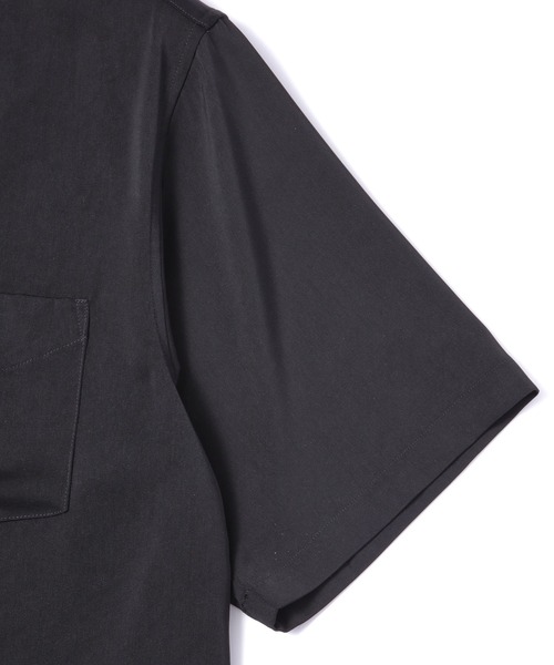 Noen（ノエン）の「ドレープドレス半袖シャツ（シャツ/ブラウス・メンズ・ホワイト/ブラック・MEDIUM/LARGE）」の21枚目の写真