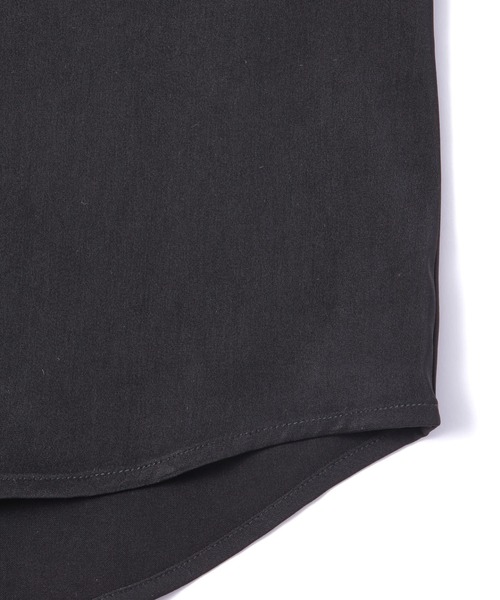 Noen（ノエン）の「ドレープドレス半袖シャツ（シャツ/ブラウス・メンズ・ホワイト/ブラック・MEDIUM/LARGE）」の19枚目の写真