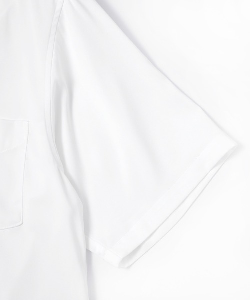 Noen（ノエン）の「ドレープドレス半袖シャツ（シャツ/ブラウス・メンズ・ホワイト/ブラック・MEDIUM/LARGE）」の12枚目の写真