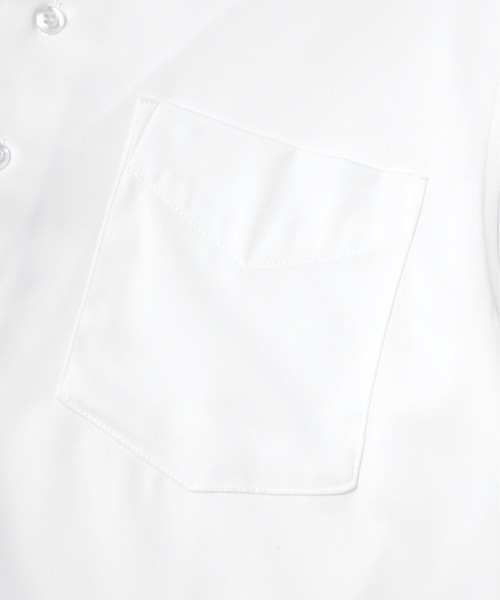 Noen（ノエン）の「ドレープドレス半袖シャツ（シャツ/ブラウス・メンズ・ホワイト/ブラック・MEDIUM/LARGE）」の10枚目の写真