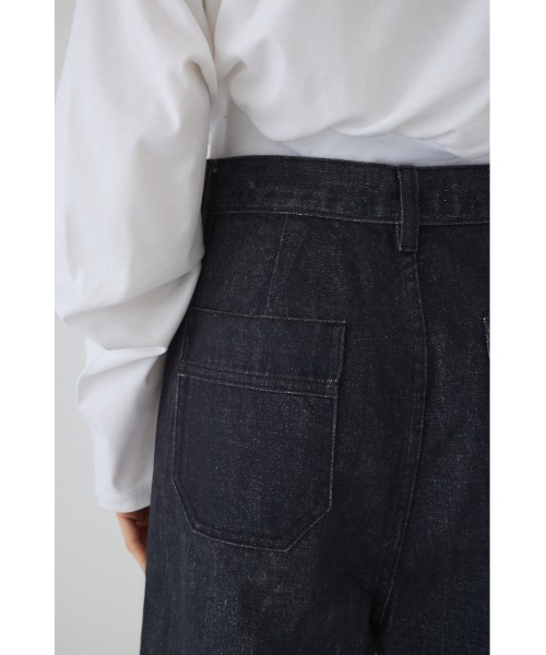 RIM.ARK(リムアーク)の「Gradation denim PT グラデーションデニムパンツ(デニムパンツ・レディース・ブラック/ブルー・36/38)」の14枚目の写真