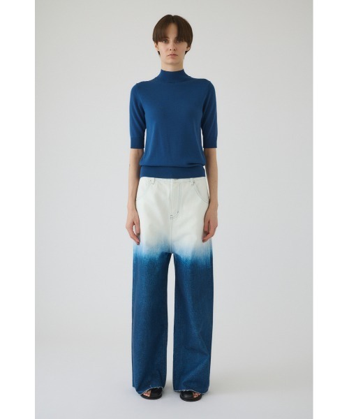RIM.ARK(リムアーク)の「Gradation denim PT グラデーションデニムパンツ(デニムパンツ・レディース・ブラック/ブルー・36/38)」の20枚目の写真
