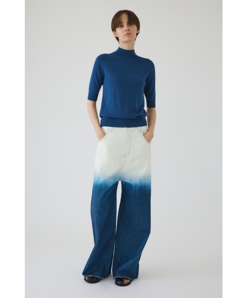 RIM.ARK(リムアーク)の「Gradation denim PT グラデーションデニムパンツ(デニムパンツ・レディース・ブラック/ブルー・36/38)」の21枚目の写真