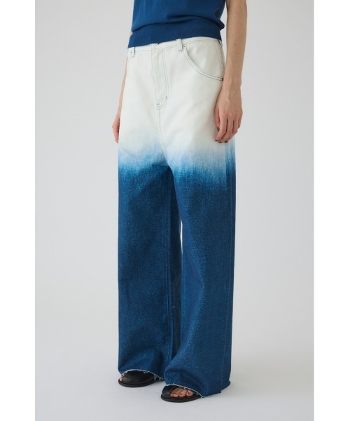 RIM.ARK(リムアーク)の「Gradation denim PT グラデーションデニムパンツ(デニムパンツ・レディース・ブラック/ブルー・36/38)」の22枚目の写真