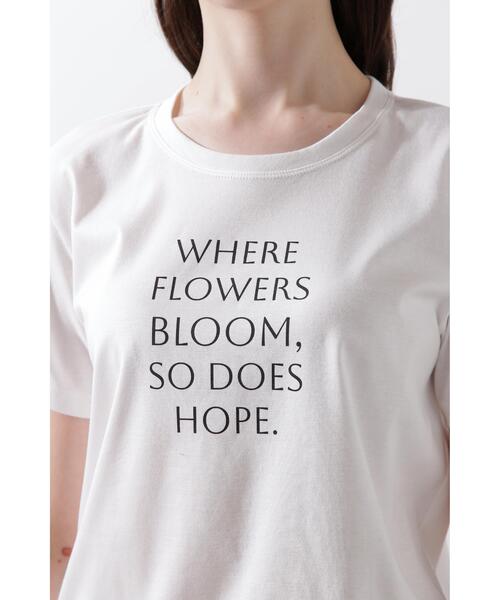 PINKY&DIANNE(ピンキーアンドダイアン)の「◆Where flowers bloom Tシャツ(Tシャツ/カットソー・レディース・ホワイト・38)」の16枚目の写真