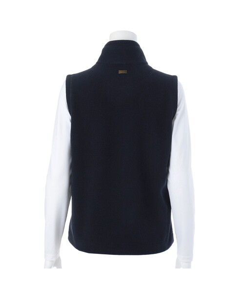 Felisi Golf（フェリージゴルフ）の「レディース｜Felisi Golf（フェリージ ゴルフ）WS MOSSER FLEECE VEST（ベスト・レディース・ネイビー/ホワイト・L/M/S/XS）」の3枚目の写真