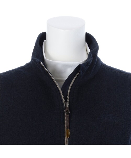 Felisi Golf（フェリージゴルフ）の「レディース｜Felisi Golf（フェリージ ゴルフ）WS MOSSER FLEECE VEST（ベスト・レディース・ネイビー/ホワイト・L/M/S/XS）」の4枚目の写真